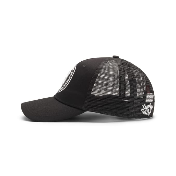 Lucky 13 The Original - Trucker Unisex Cap - zwart - Standard