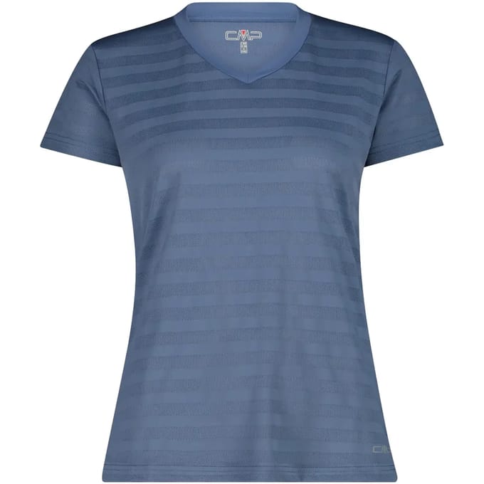 Shirt met horizontale mesh-details dames CMP