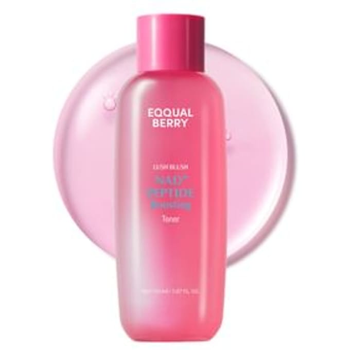 EQQUALBERRY, Blush à Lèvres, Tonique Booster de Peptides Nad+, , 150ml (5,07 onces liquides)