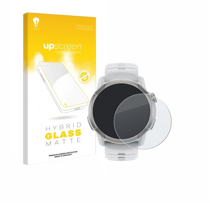 upscreen - Screenprotector voor Coros Apex 4 (46 mm) - Folie Beschermfolie Beschermglas matte