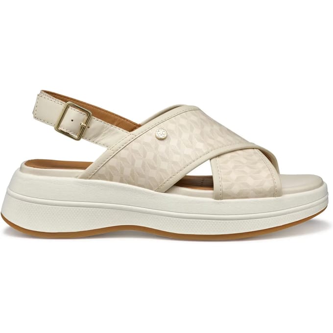 Geox Spherica Ecub-3 S Sandalen Beige EU 36 Vrouw