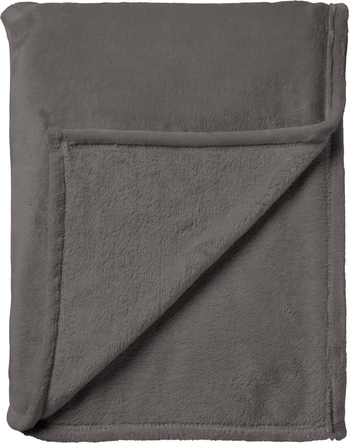 Dutch Decor - MARLEY - plaid 150x200 cm - fleece deken - extra dik - Driftwood - taupe