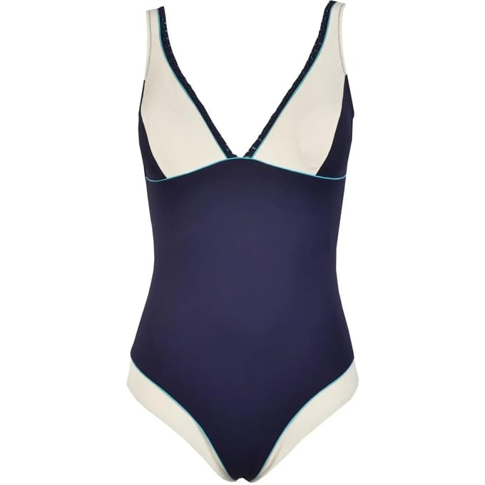 Eénpiece badpak met V-hals voor dames Red Point Galia