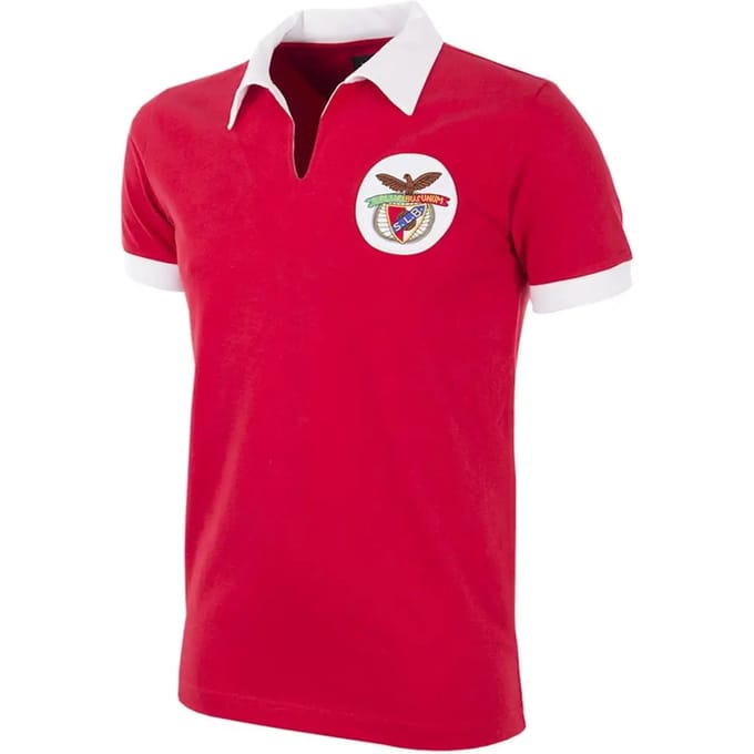 COPA - SL Benfica 1962/63 Retro Voetbalshirt - Heren - Rood - M