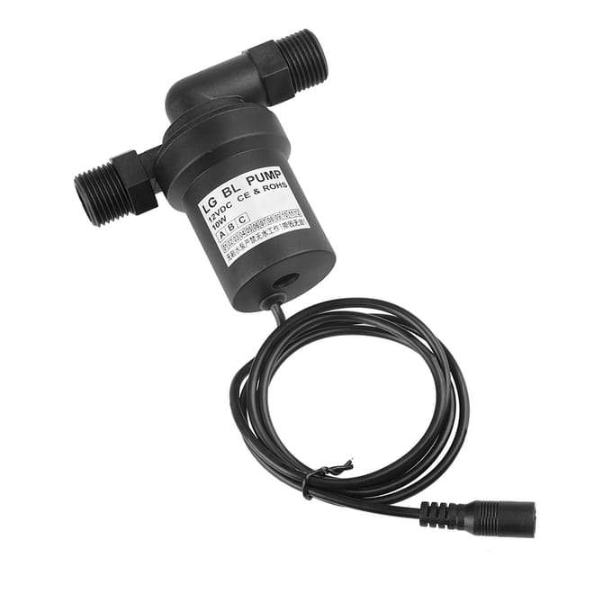 12V 10W DC Borstelloze Zonne Hoge Temperatuur Waterpomp voor Circulatiepompen