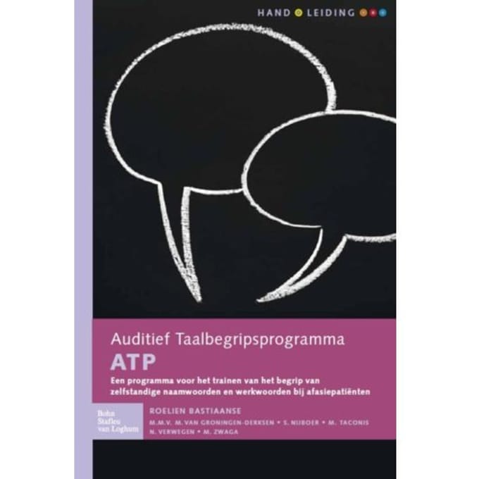 Auditief Taalbegripsprogramma (Atp) Complete Set - R. BASTIAANSE