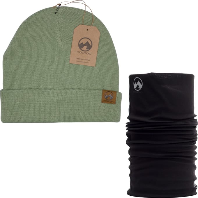 MowMow 2-pack Muts + Nekwarmer - Beanie - Heren - Dames