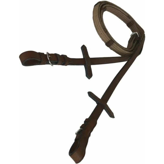 Teugels voor paard leder + canvas Tattini (1532801)