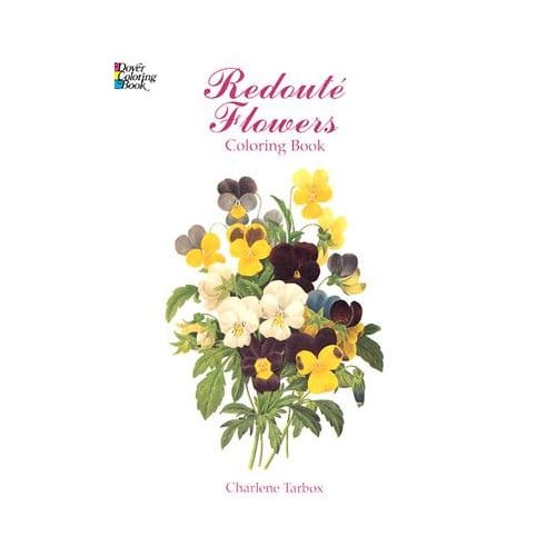 Redoute Roses Colouring Book - Charlene Tarbox