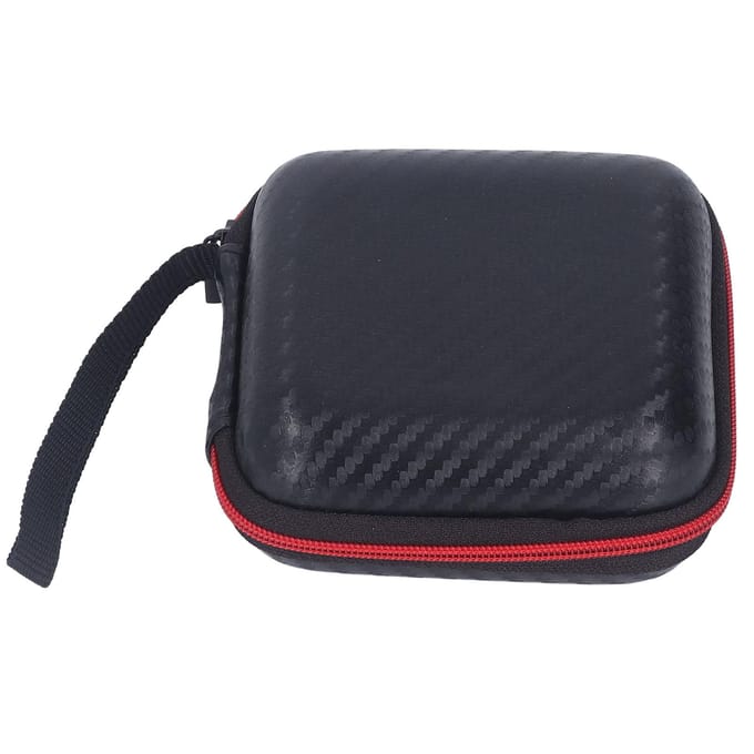 Mini Actiecamera Draagtas Waterdicht Schokabsorptie Camerabescherming Opbergtas black