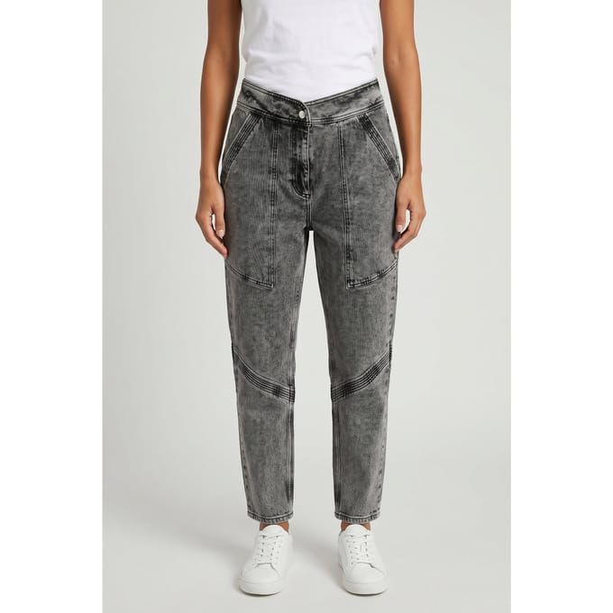 BA&SH Jeans Mame Noir Taglia: S | Pantaloni Outlet | Donna