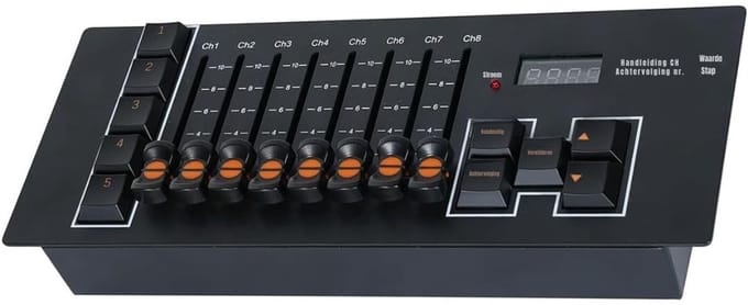 RONN® DJ Controller - DJ - Controller - Zwart - ‎‎‎ 33cm x 17cm x 11cm