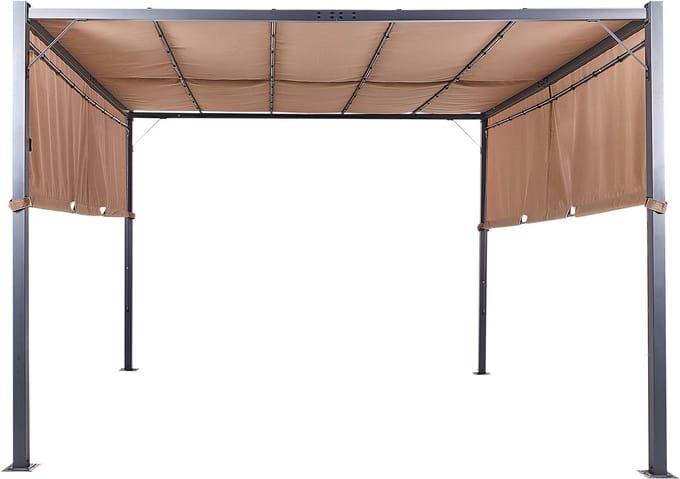PARGA - Tuinpaviljoen - Bruin - Polyester