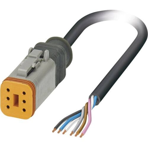 Phoenix Contact 1415026 Sensor/actuator connector, geassembleerd Aantal polen (sensoren): 6 Bus, recht 1.50 m 1 stuk(s)
