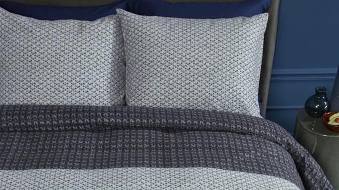 Beddinghouse River dekbedovertrek - Tweepersoons - 200x200/220 cm - Blauw