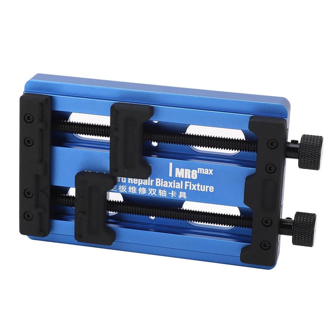 Moederbord Reparatie Biaxiale Klem Aluminiumlegering Multifunctioneel Draagbaar Telefoon Moederbord blue