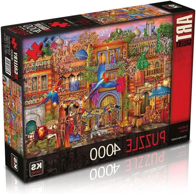Legpuzzel - Stadsgezicht - Ontspanning thuis - 4000 stukjes - Groot formaat - Kleurrijk
