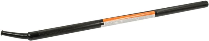 Zware Lierbalk met Gat 36 Inch Zwart