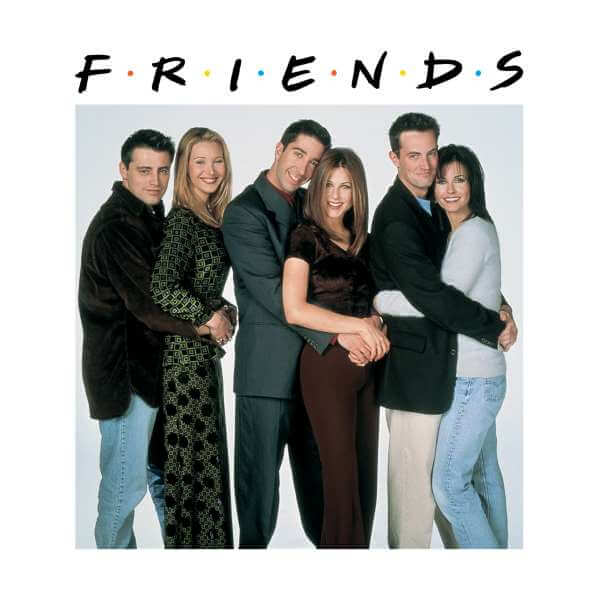 Friends Group Shot trui - Wit - S