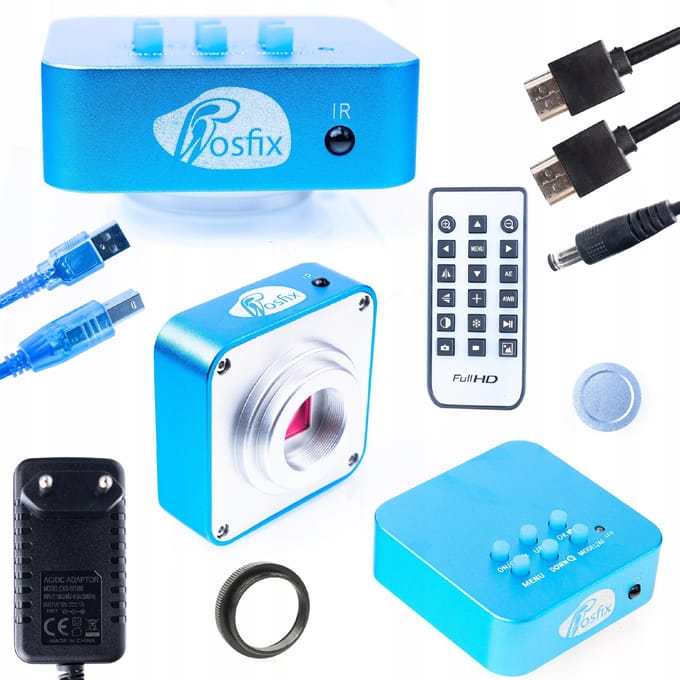 Rosfix Microscoopcamera Scorpius PRO KMSP-HDMI-USBI - 4K Video - 16MP 1/2.8" Panasonic