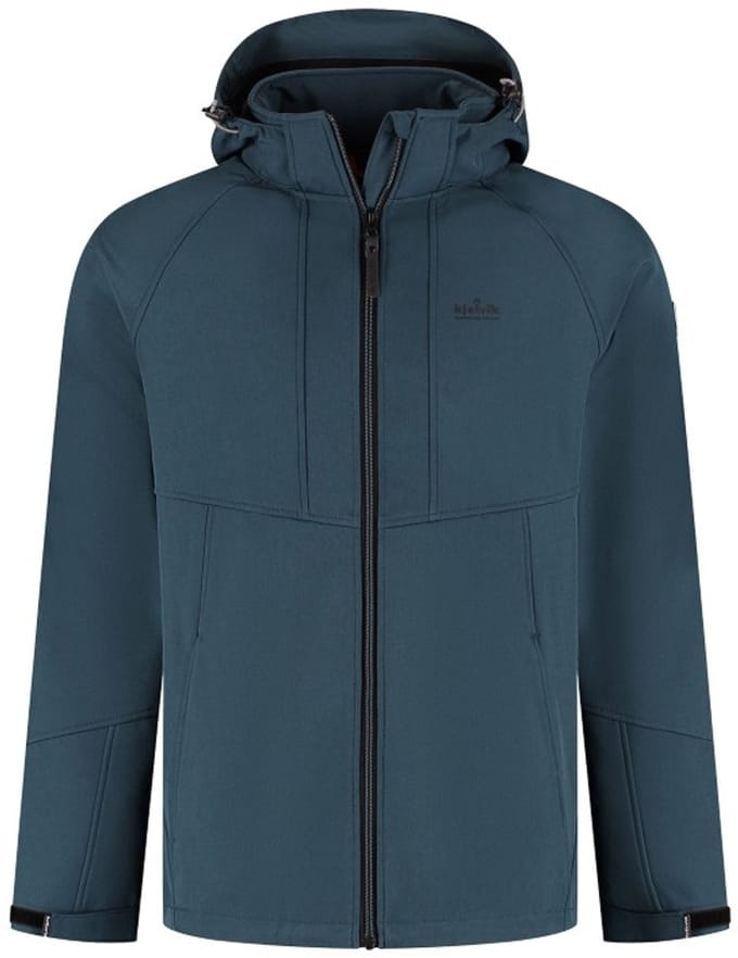 Kjelvik Jas - Rik - blue - softshell zomer - maat S