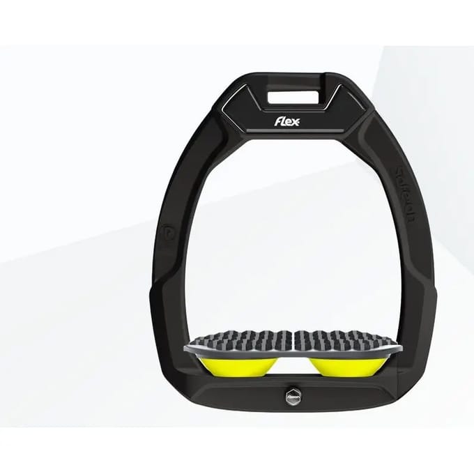 Veiligheidseconomische herkenningssporen Zwart/Grijs/Geel Flex-On Safe-On