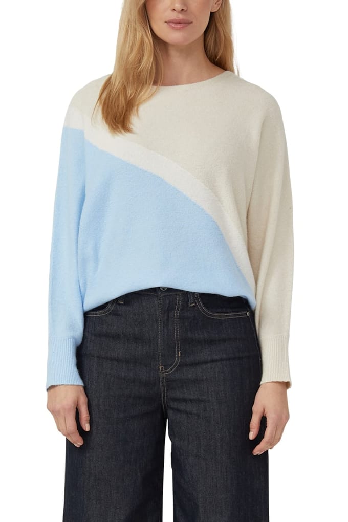 s.Oliver Pullovers Light Blue Maat: 42 | Sweaters Outlet | Dames | Blauw