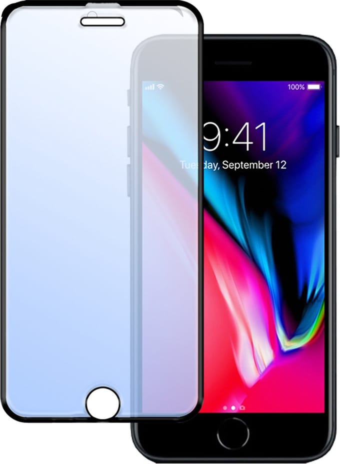 Screenprotector Geschikt voor iPhone 6 Plus Screenprotector Glas Full Cover - Screenprotector Geschikt voor iPhone 6 Plus Screenprotector Full Cover