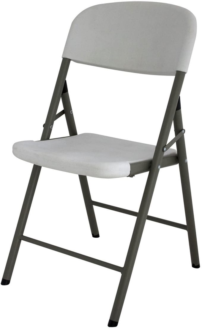 Eurotrail Pavillon chair - Campingstoel - Wit / Grijs