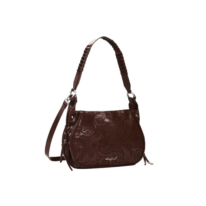 Desigual schoudertas Siroco Quincy Shoulder Bag Camel bruine