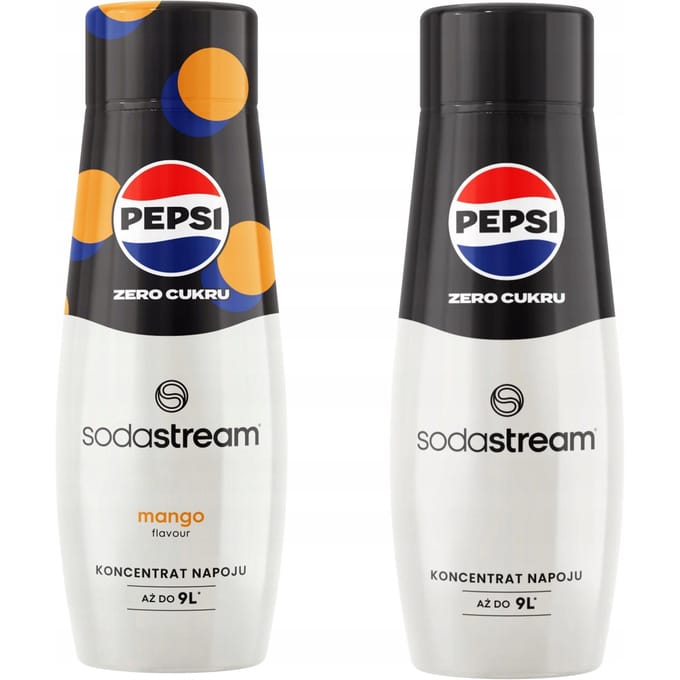 Sodastream - Pepsi MAX Mango en Pepsi Max - Concentraten - Suikervrij