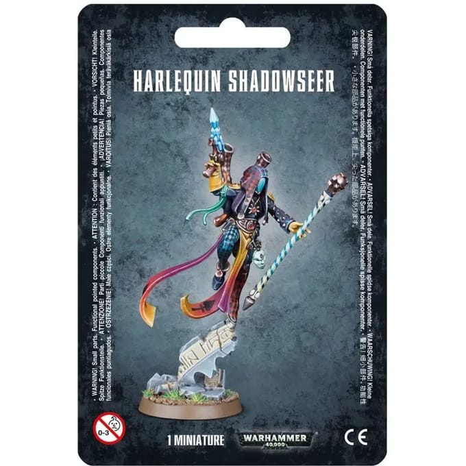 11-delig beeldje Games Workshop Warhammer 40k - Harlequin Shadowseer