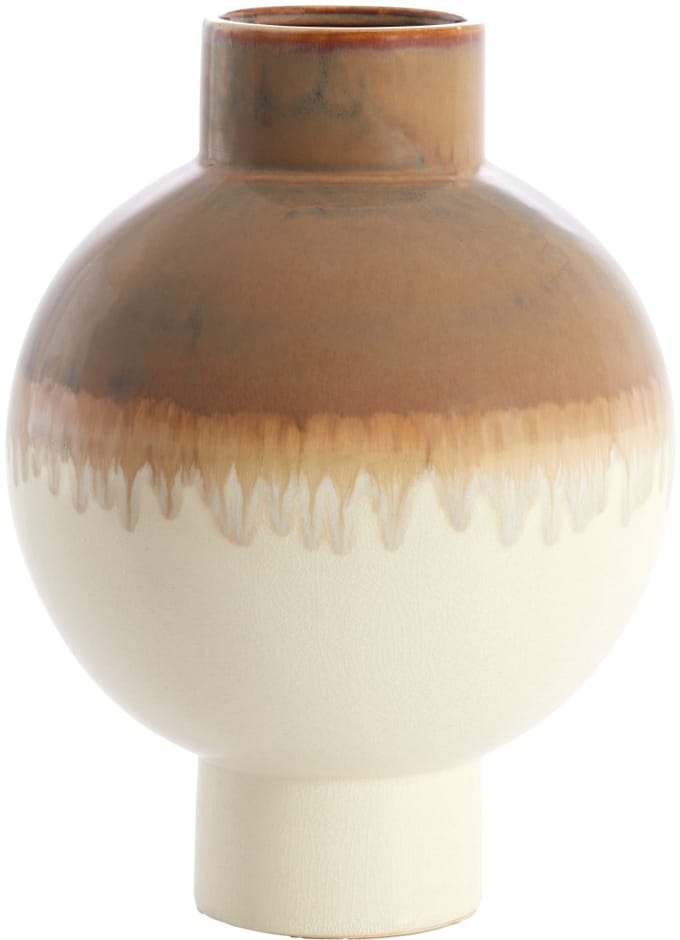 Light & Living - Vaas ZELATA - Ø28x38 cm - Wit