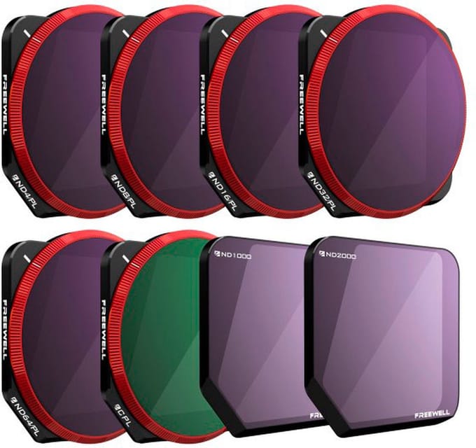 Freewell DJI Mavic 3 All Day - 4K Series –8Pack