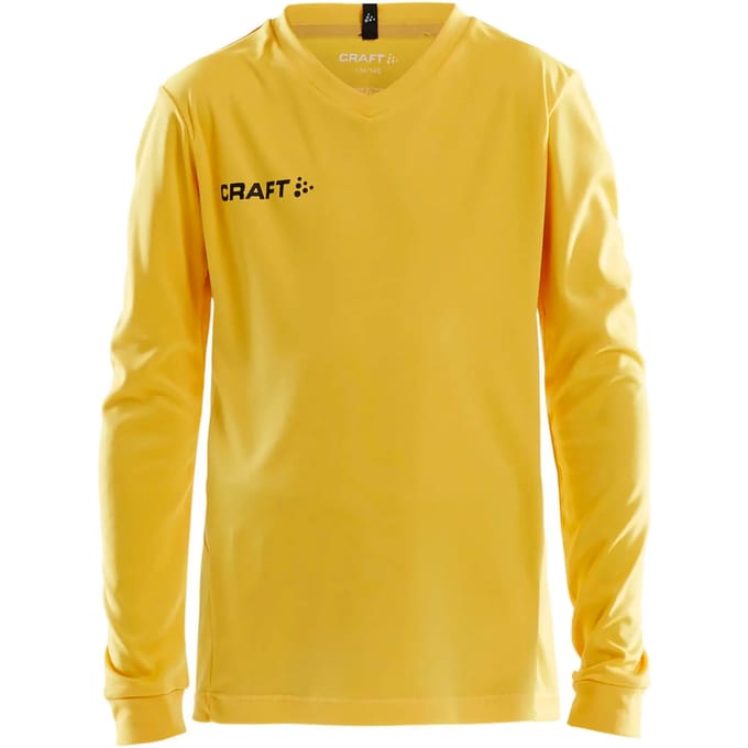 Craft Squad Jersey Solid LS Jr 1906886 - Sweden Yellow - 122/128