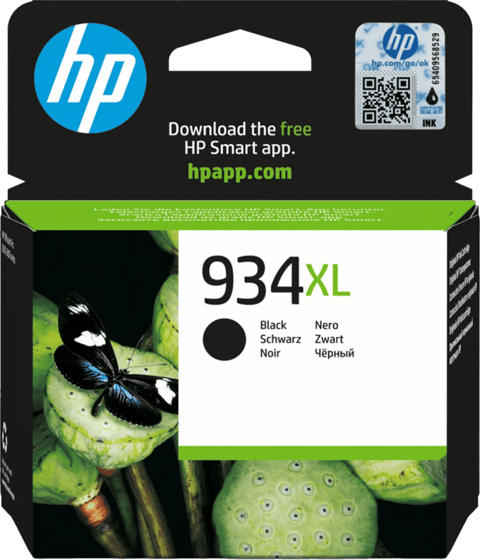 HP 934XL Cartridge Zwart