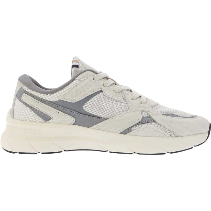 Boss Mannen Owen Runn Laag Snit Hardloopschoenen (Beige)