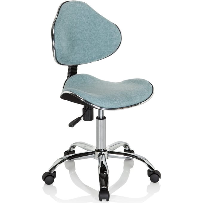 Kinder bureaustoel KIDDY GTI-3 stof mint - hjh OFFICE