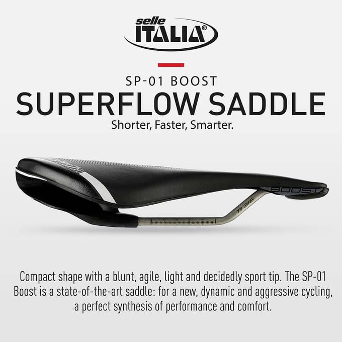 Fietszadel Kort Model Ergonomisch Racefiets Zadel Superflow