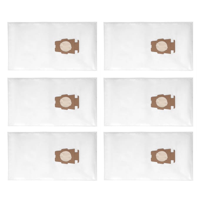 6 STKS Non-woven Stofzuigerzakken voor KIRBY SENTRIA G10,G10E white