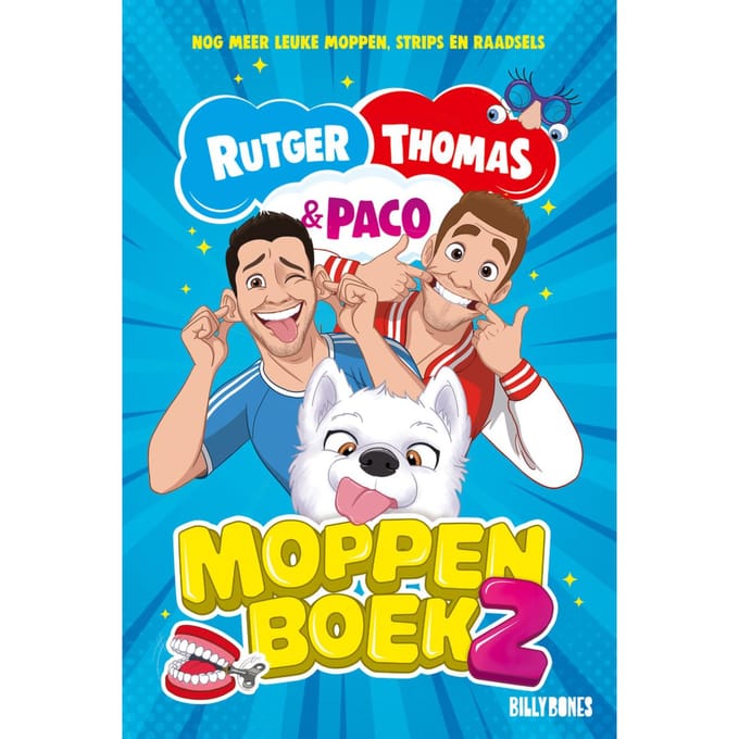 Het Moppenboek Van Rutger, Thomas En Paco / 2 - De Avonturen Van Rutger, Thomas En Paco - Rutger Vink