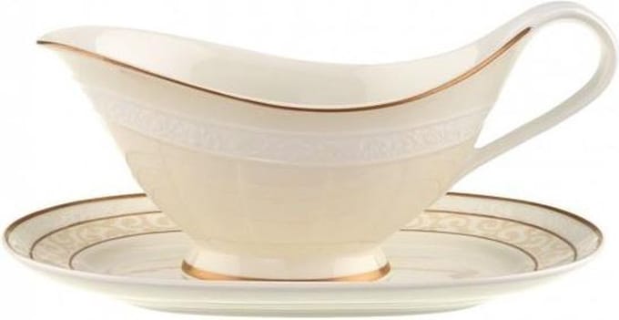Villeroy & Boch Ivoire Sauskom met schotel