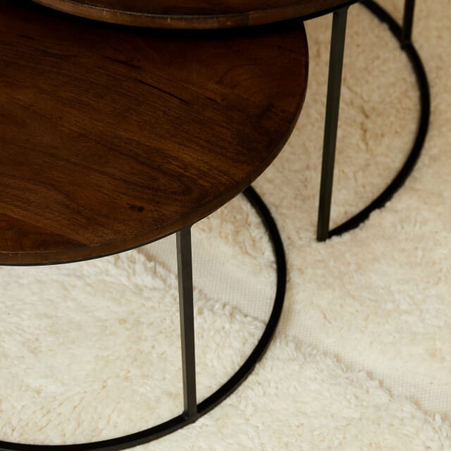 Starfurn - Salontafel Madison - Bruin - 70x70x45 cm