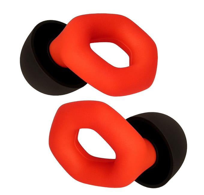 EarPlug - Zatyczki Do Uszu - Czerwony - Silikon - 35 dB