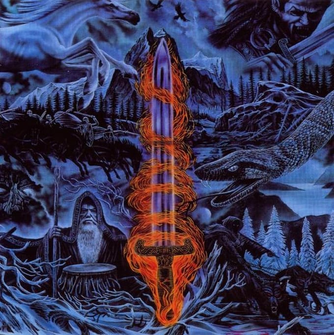 Bathory CD - Blood On Ice - voor Geen - standaard