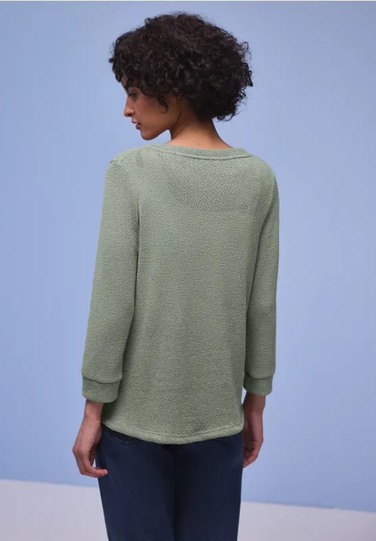 Shirt in effen kleur
