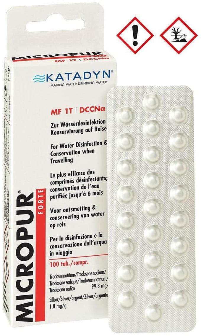 Micropur Forte MF 1T Tabletten zur Wasserdesinfektion, 50 St. Tabletten
