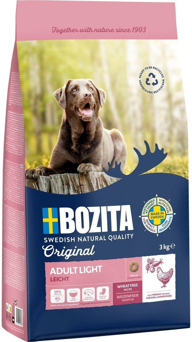 Bozita Dog Original Adult Light - 3kg