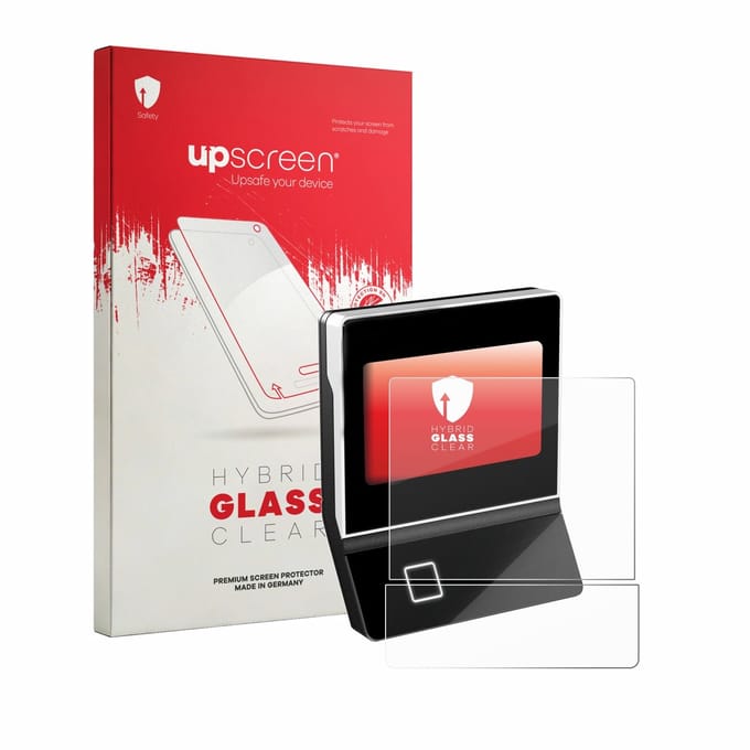 upscreen - Screenprotector voor Dormakaba Terminal 96 00 - Folie Beschermfolie Beschermglas transparant