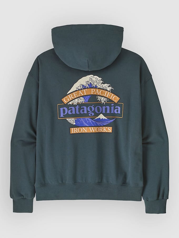 Patagonia Great Waves Daily Hoodie blauw